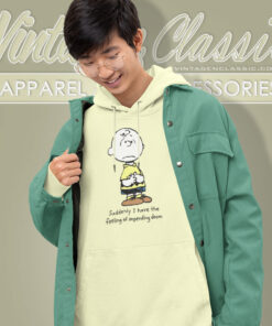 Charlie Brown Impending Doom Hoodie