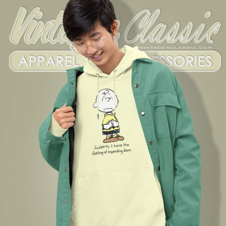 Charlie Brown Impending Doom Hoodie Charlie Brown Impending Doom Hoodie