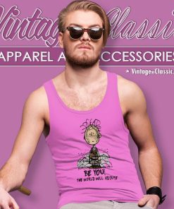 Charlie Brown Shirt Be You The World Will Adjust 4 Charlie Brown Shirt Be You The World Will Adjust Tank Top Racerback