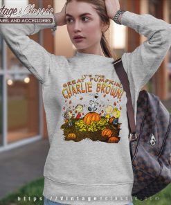 Charlie Brown Shirt Its The Great Pumpkin Sweatshirt