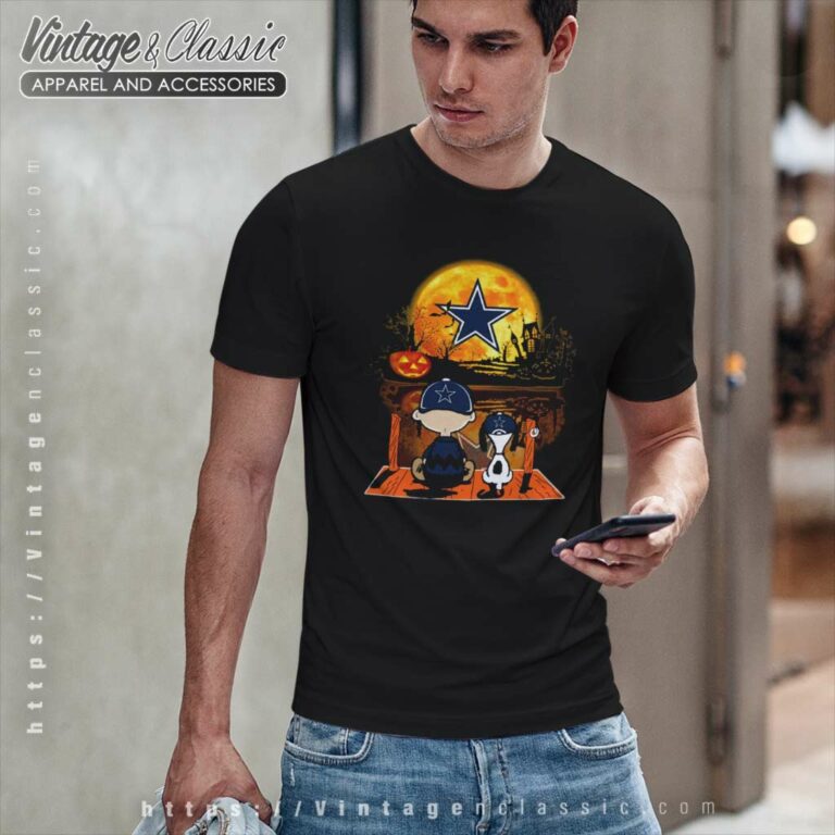 Charlie Brown Snoopy Dallas Cowboys Halloween T Shirt Charlie Brown Snoopy Dallas Cowboys Halloween T Shirt