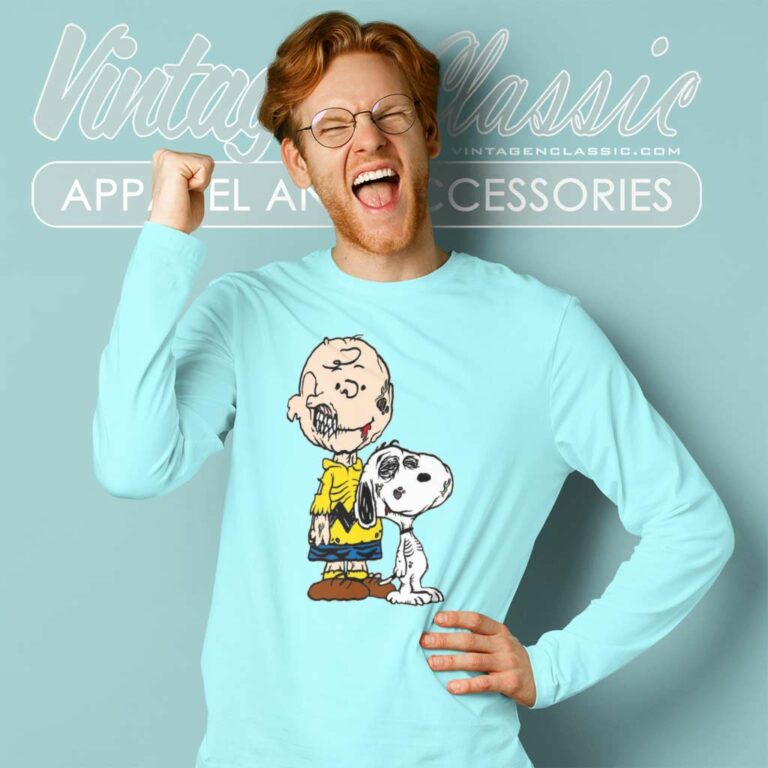 Charlie Brown Snoopy Halloween Long Sleeve Tee Charlie Brown Snoopy Halloween Long Sleeve Tee