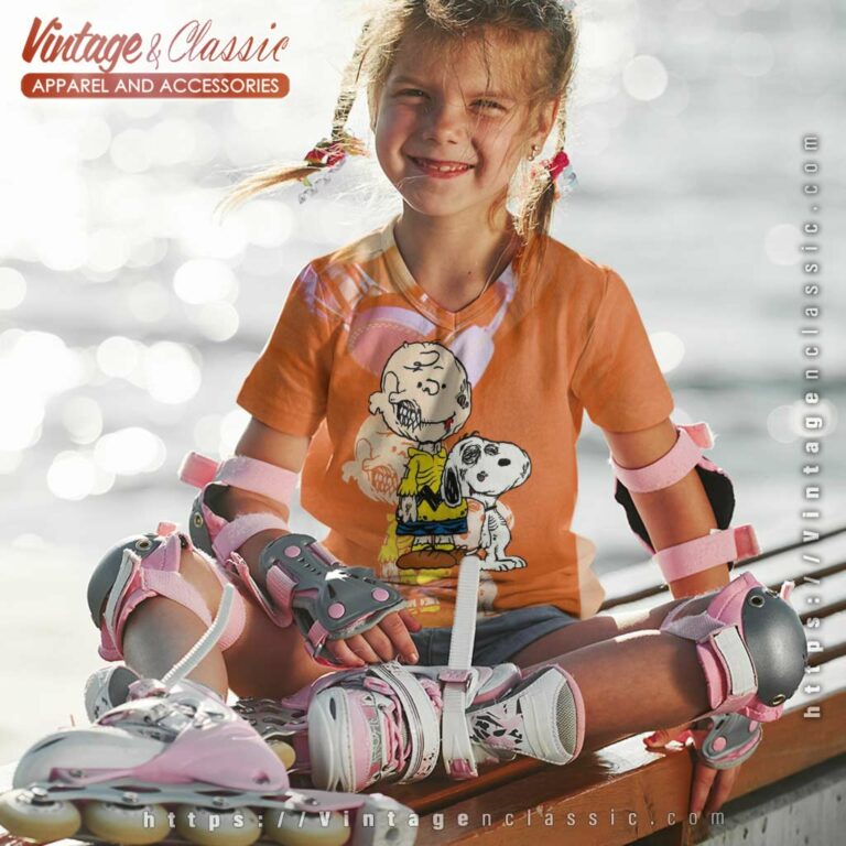 Charlie Brown Snoopy Halloween kids Vneck Charlie Brown Snoopy Halloween kids Vneck
