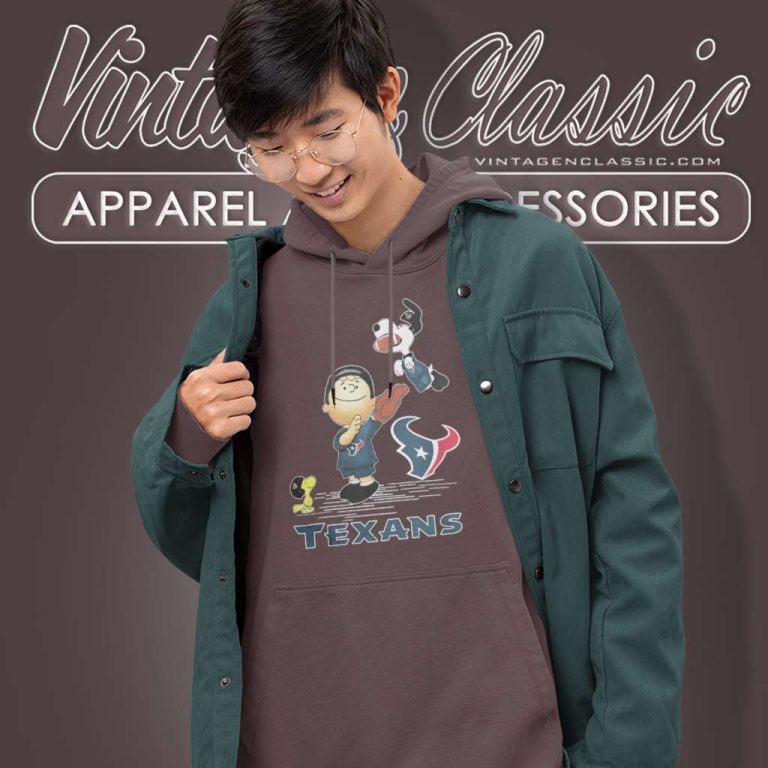 Charlie Brown Snoopy Houston Texans Christmas Hoodie Charlie Brown Snoopy Houston Texans Christmas Hoodie