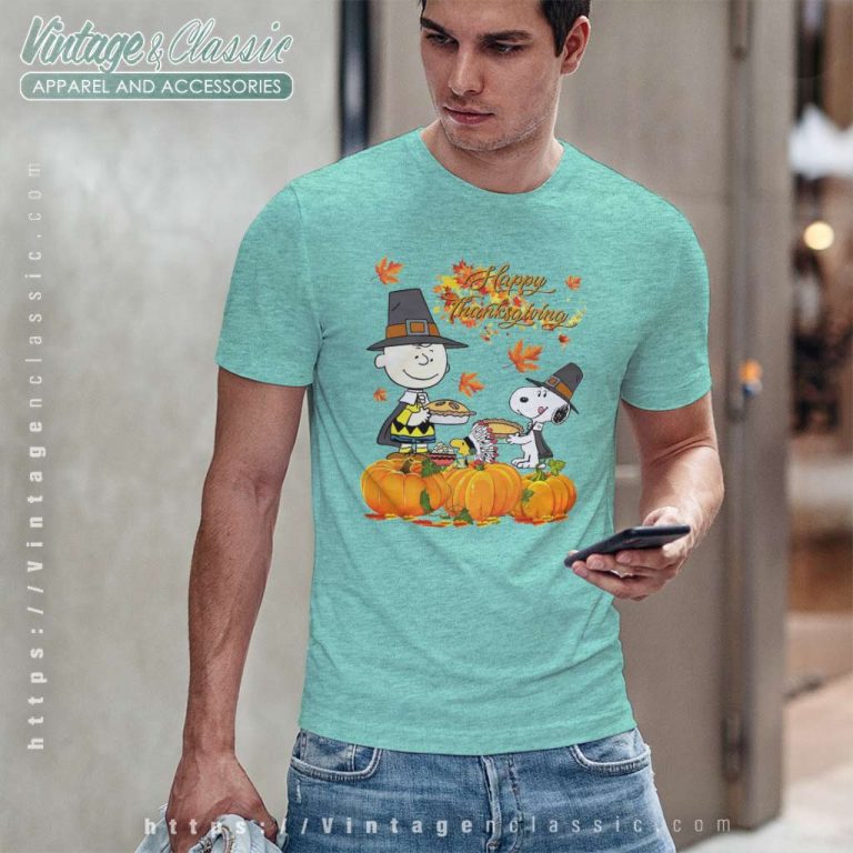 Charlie Brown Snoopy Turkey Thanksgiving T Shirt Charlie Brown Snoopy Turkey Thanksgiving T Shirt