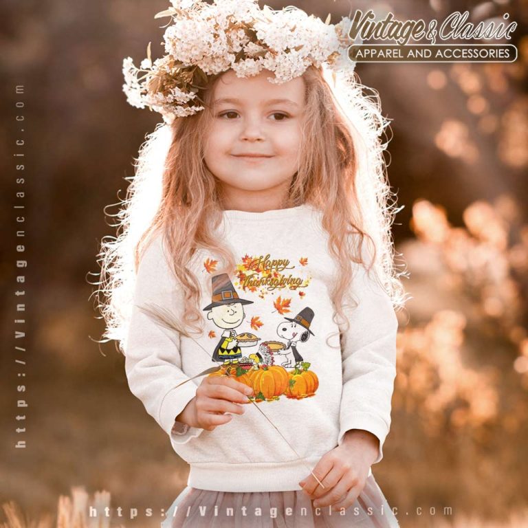 Charlie Brown Snoopy Turkey Thanksgiving kids sweatshirt Charlie Brown Snoopy Turkey Thanksgiving kids sweatshirt