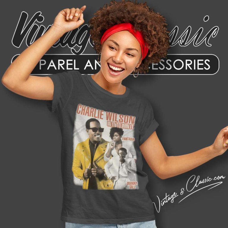 Charlie Wilson Shirt In It To Win It 2017 Black Tour Women TShirt Charlie Wilson Shirt In It To Win It 2017 Black Tour Women TShirt