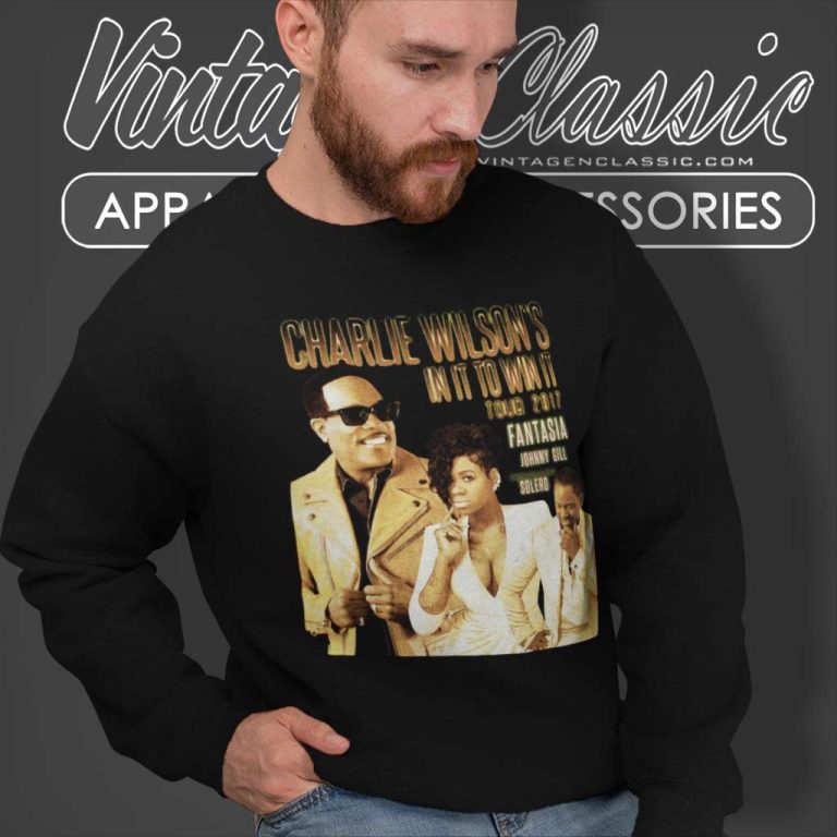Charlie Wilson Shirt In It To Win It Tour 2017 Sweatshirt Charlie Wilson Shirt In It To Win It Tour 2017 Sweatshirt