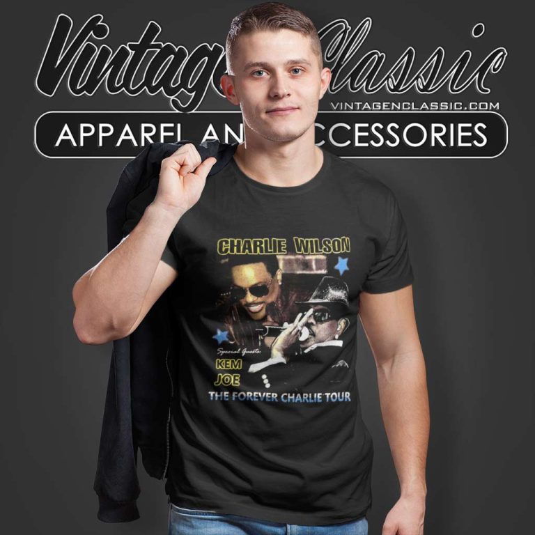 Charlie Wilson Shirt The Forever Charlie Tour Concert T Shirt Charlie Wilson Shirt The Forever Charlie Tour Concert T Shirt