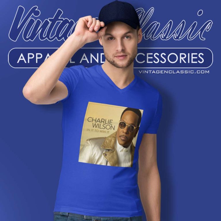 Charlie Wilson Shirt Tour Dates Concerts 2024 2023 V Neck TShirt Charlie Wilson Shirt Tour Dates Concerts 2024 2023 V Neck TShirt