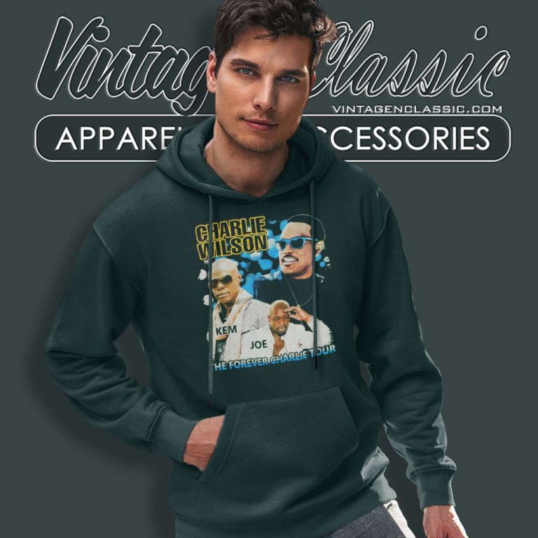 Charlie Wilson Shirt With Kem Joe Forever Tour 2015 Hoodie Charlie Wilson Shirt With Kem Joe Forever Tour 2015 Hoodie