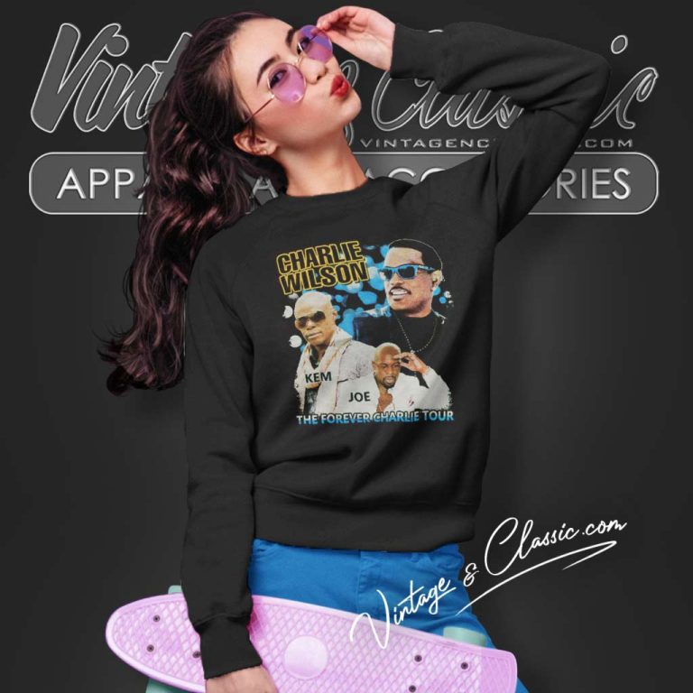 Charlie Wilson Shirt With Kem Joe Forever Tour 2015 Sweatshirt Charlie Wilson Shirt With Kem Joe Forever Tour 2015 Sweatshirt