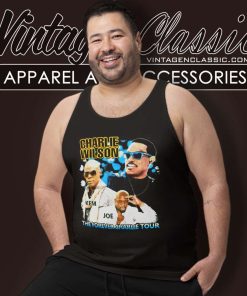 Charlie Wilson Shirt With Kem Joe Forever Tour 2015 Tank Top Racerback