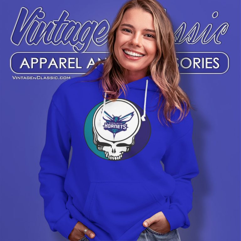 Charlotte Hornets Grateful Dead Steal Your Face Hoodie Charlotte Hornets Grateful Dead Steal Your Face Hoodie
