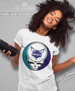 Charlotte Hornets Grateful Dead Steal Your Face Women T Shirt