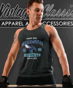 Charlotte Hornets Nba With Love From Cha Tank Top Racerback