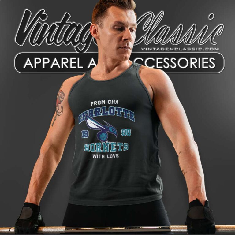 Charlotte Hornets Nba With Love From Cha Tank Top Racerback Charlotte Hornets Nba With Love From Cha Tank Top Racerback