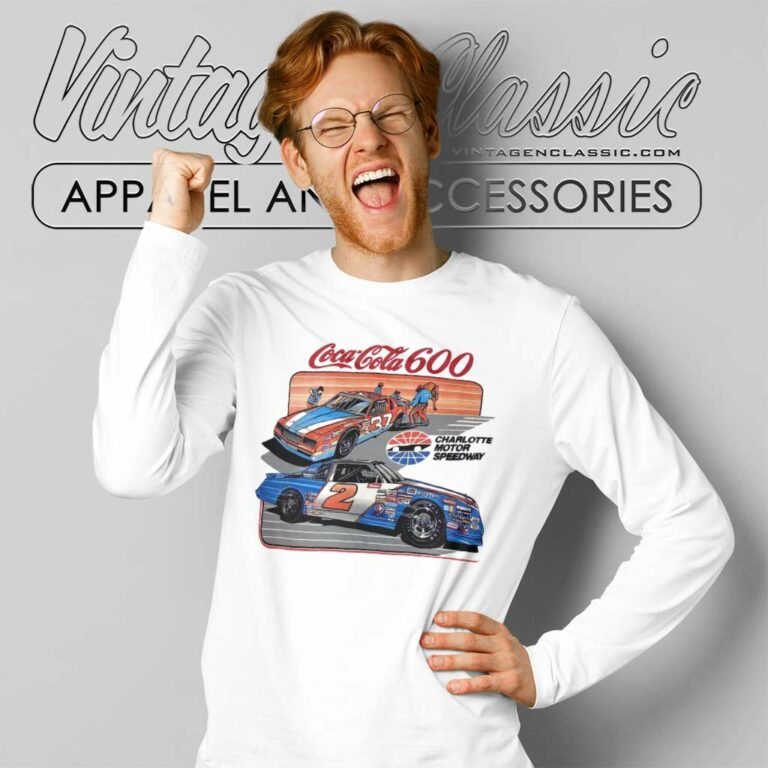 Charlotte Motor Speedway Coca Cola 600 Nascar Long Sleeve Tee Charlotte Motor Speedway Coca Cola 600 Nascar Long Sleeve Tee