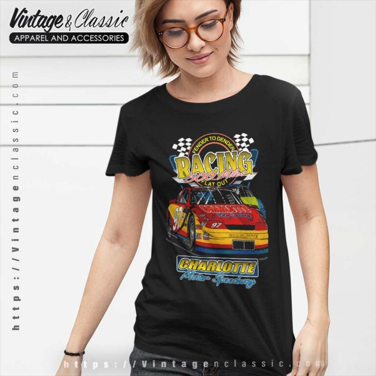 Charlotte Motor Speedway Nascar Racing 500 Miles Women TShirt Charlotte Motor Speedway Nascar Racing 500 Miles Women TShirt