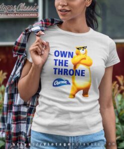 Charmin Bear Own The Throne Women TShirt