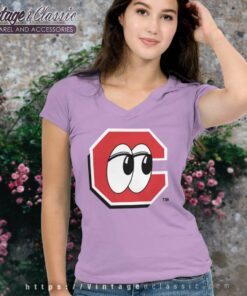 Chattanooga Lookouts Logo Baseball V Neck TShirt