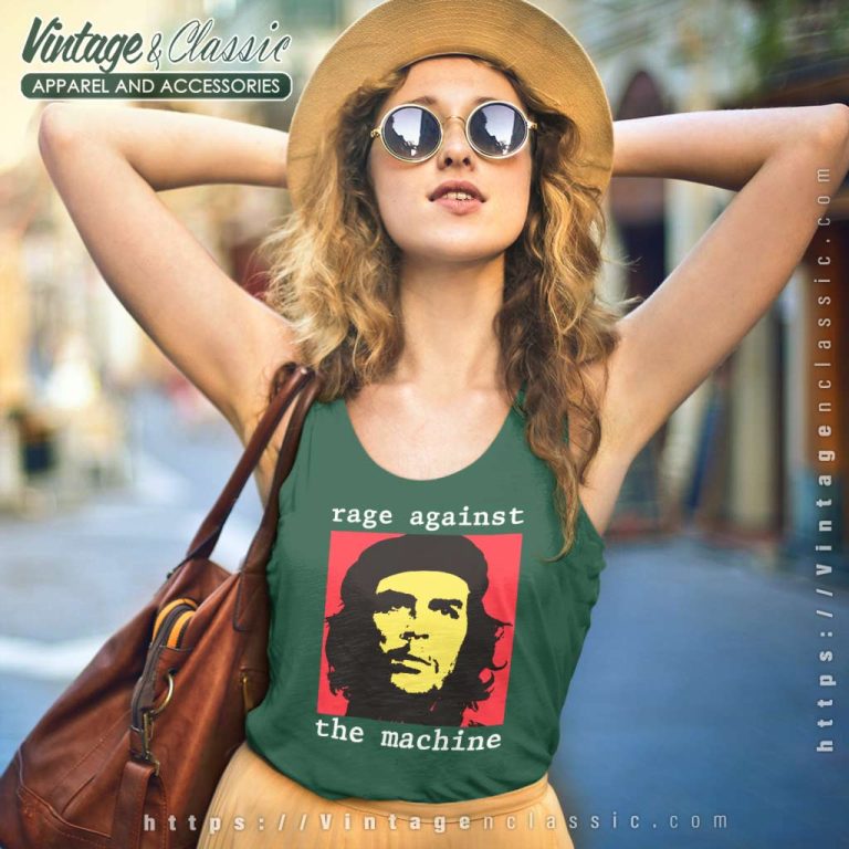 Che Guevara Rage Against The Machine Tank Top Racerback Che Guevara Rage Against The Machine Tank Top Racerback