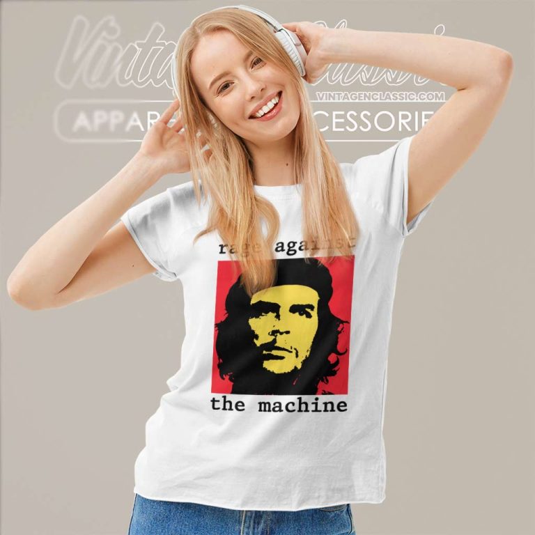 Che Guevara Rage Against The Machine Women TShirt Che Guevara Rage Against The Machine Women TShirt