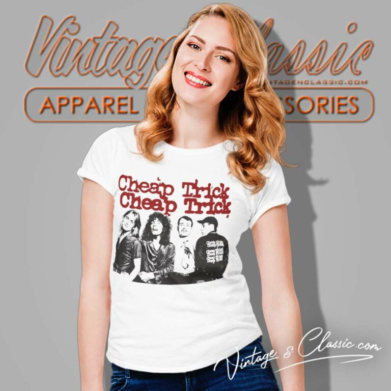 Cheap Trick 1988 Concert Women TShirt Cheap Trick 1988 Concert Women TShirt
