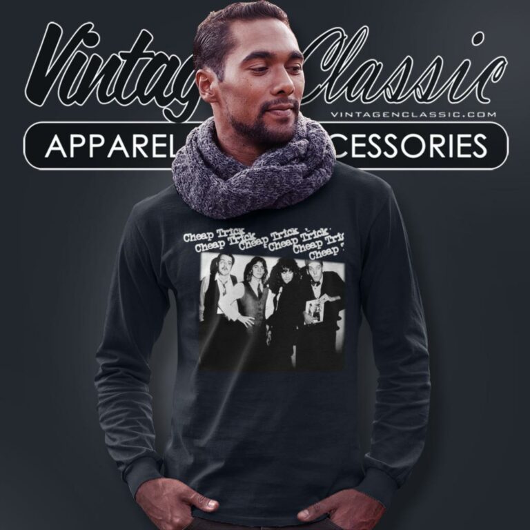 Cheap Trick 1st Album Long Sleeve Tee Cheap Trick 1st Album Long Sleeve Tee