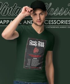 Cheap Trick 2024 Tour Poster V Neck TShirt