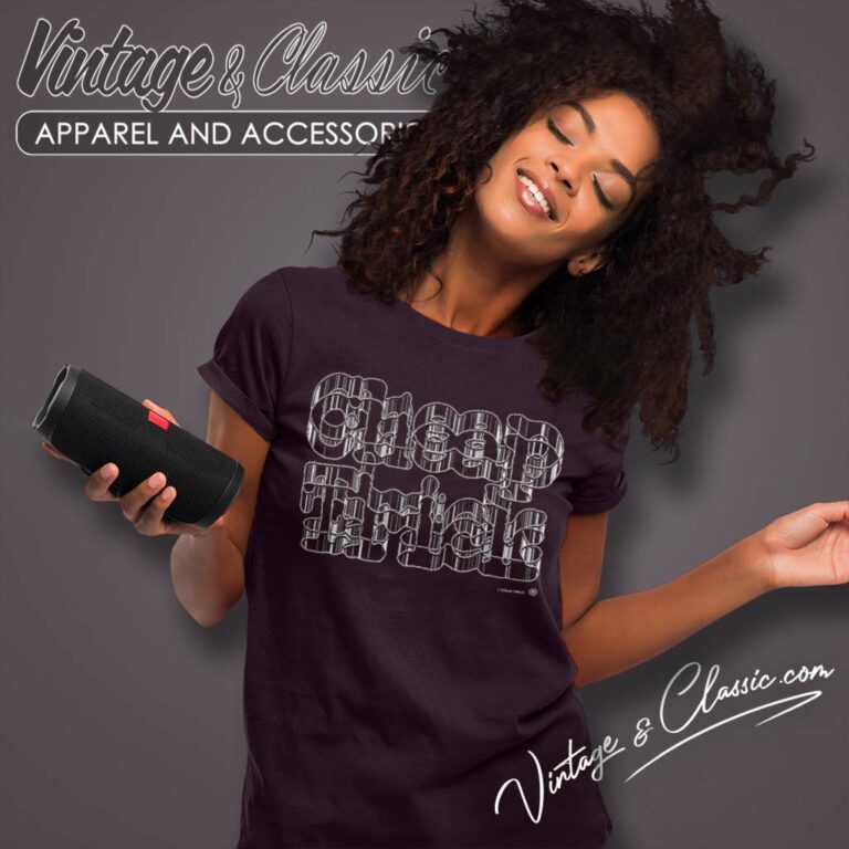 Cheap Trick 3d Logo Women TShirt Cheap Trick 3d Logo Women TShirt