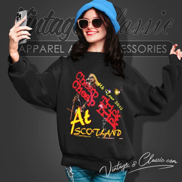 Cheap Trick At Scotland Uk Tour Sweatshirt Cheap Trick At Scotland Uk Tour Sweatshirt