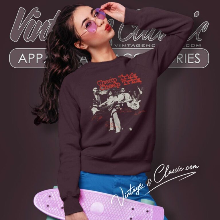 Cheap Trick Autographs Sweatshirt Cheap Trick Autographs Sweatshirt