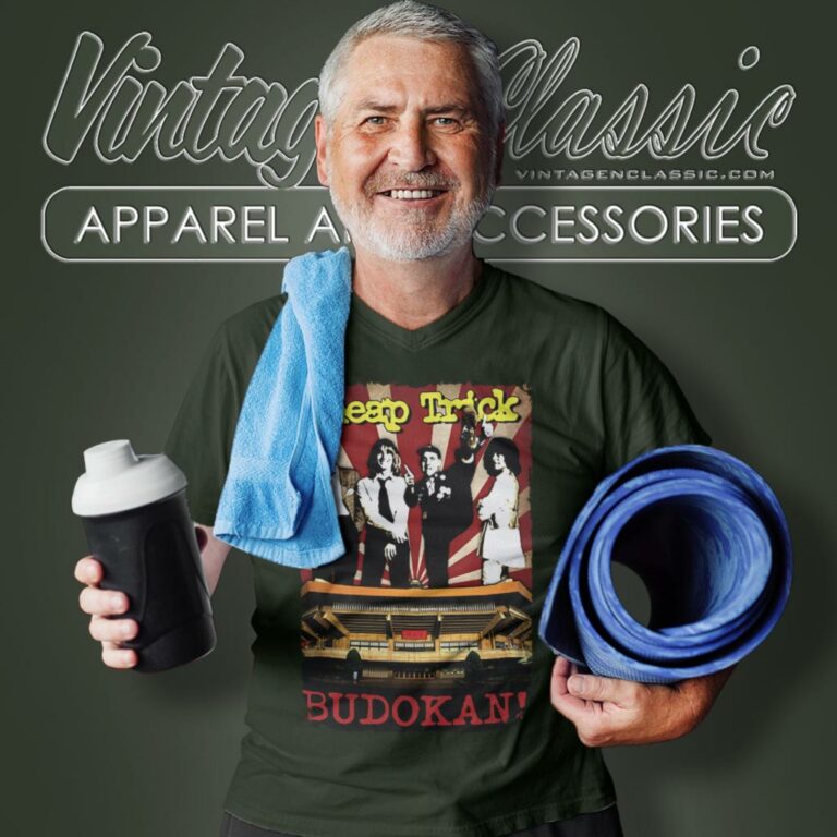 Cheap Trick Budokan V Neck TShirt Cheap Trick Budokan V Neck TShirt