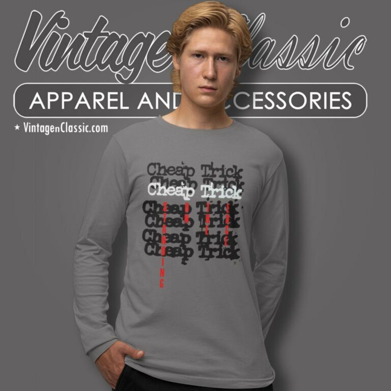 Cheap Trick Canada Tour Long Sleeve Tee Cheap Trick Canada Tour Long Sleeve Tee