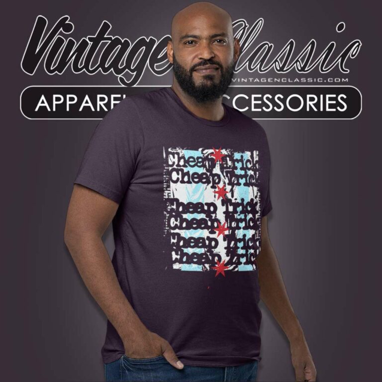 Cheap Trick Chicago Tour T Shirt Cheap Trick Chicago Tour T Shirt