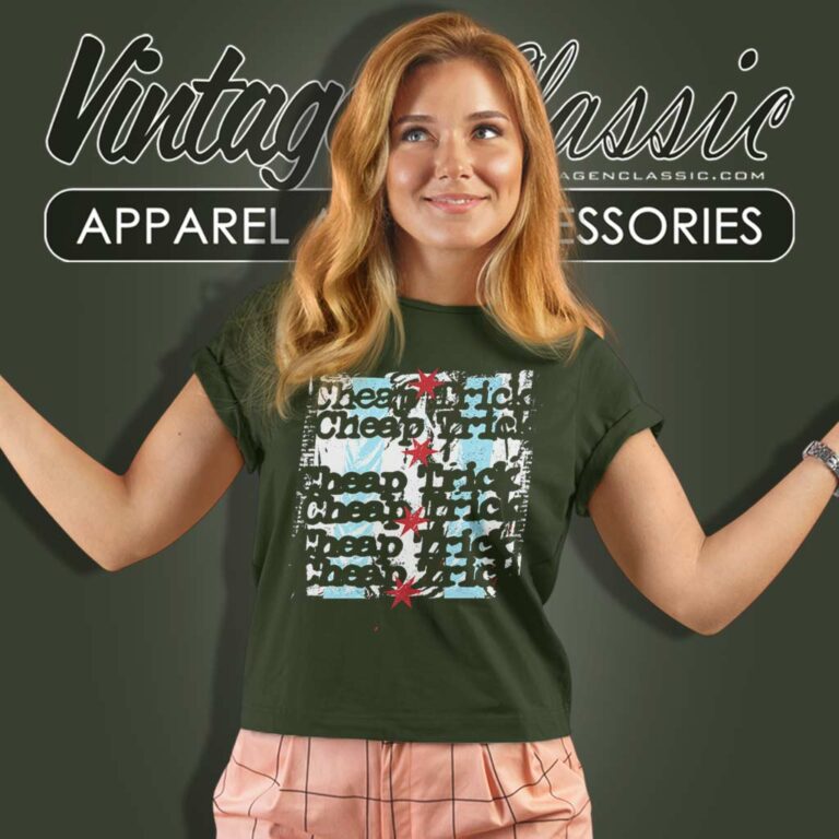 Cheap Trick Chicago Tour Women TShirt Cheap Trick Chicago Tour Women TShirt