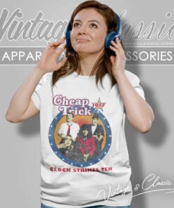 Cheap Trick Clock Strikes Ten Women TShirt