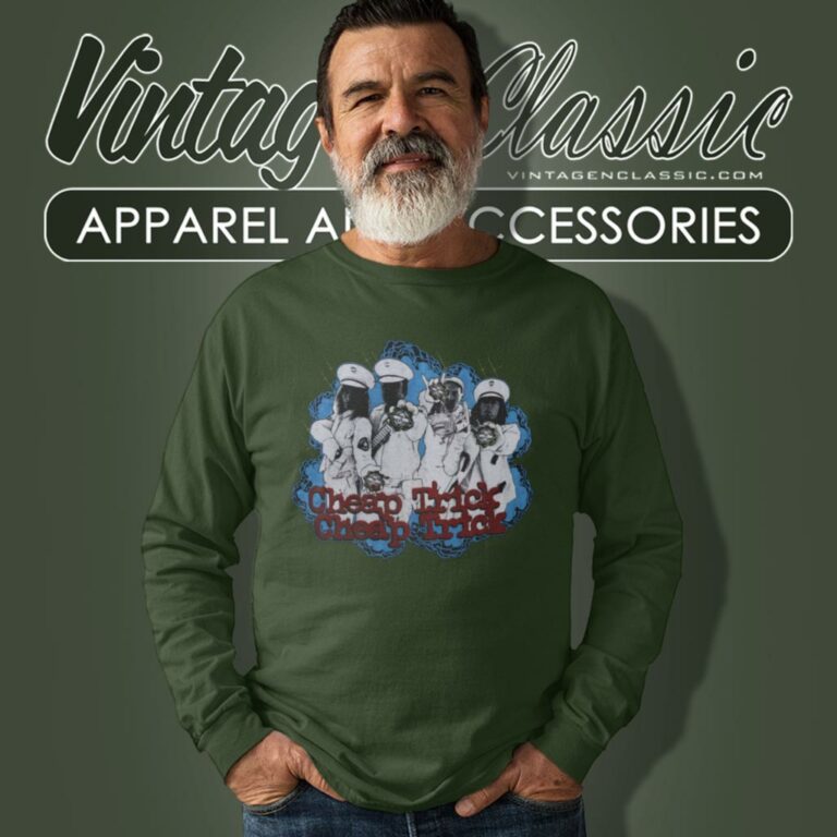 Cheap Trick Dream Police Long Sleeve Tee Cheap Trick Dream Police Long Sleeve Tee