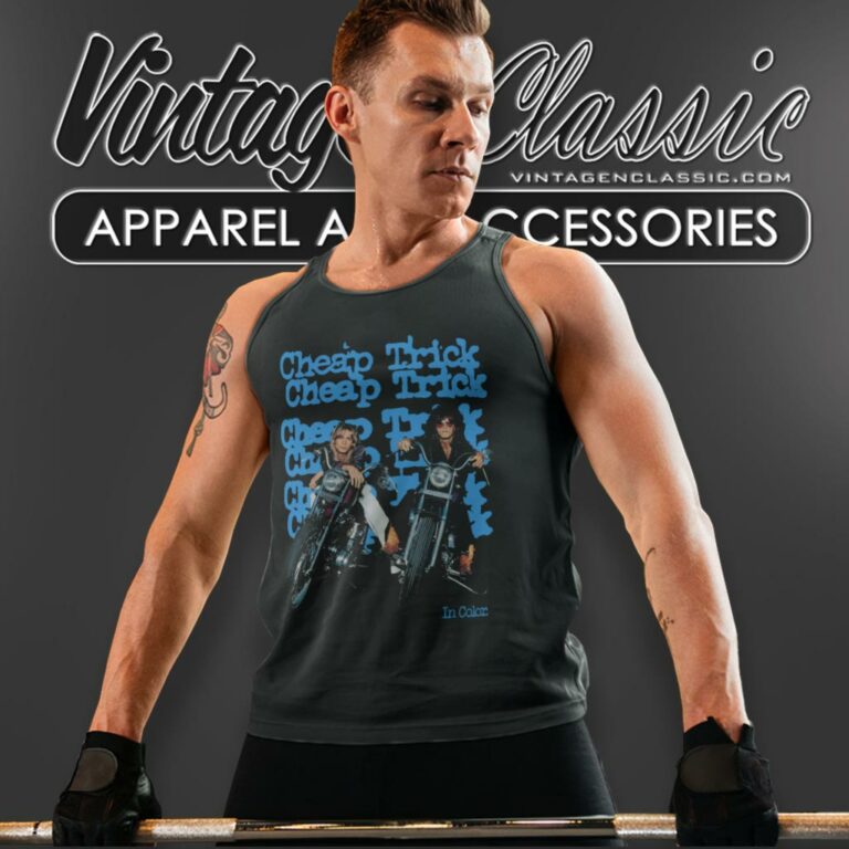 Cheap Trick In Color Tank Top Racerback Cheap Trick In Color Tank Top Racerback