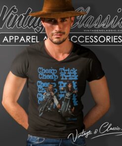 Cheap Trick In Color V Neck TShirt