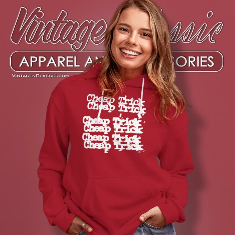 Cheap Trick Logo Hoodie Cheap Trick Logo Hoodie