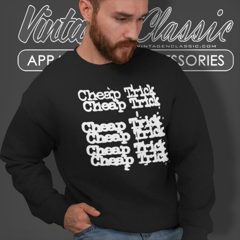 Cheap Trick Logo Sweatshirt Cheap Trick Logo Sweatshirt