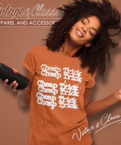 Cheap Trick Logo Women T Shirt