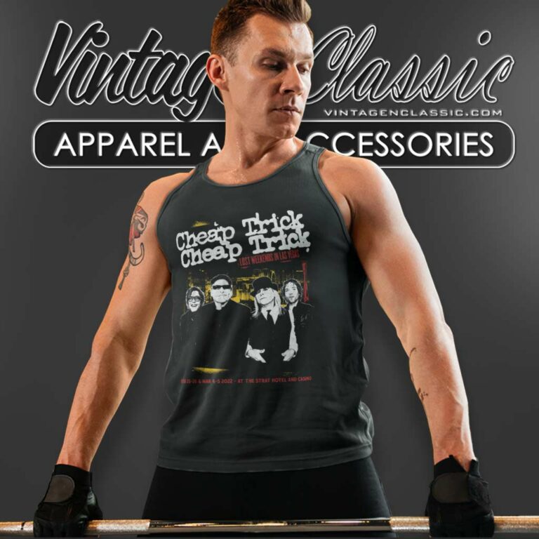 Cheap Trick Lost Weekends Tank Top Racerback Cheap Trick Lost Weekends Tank Top Racerback