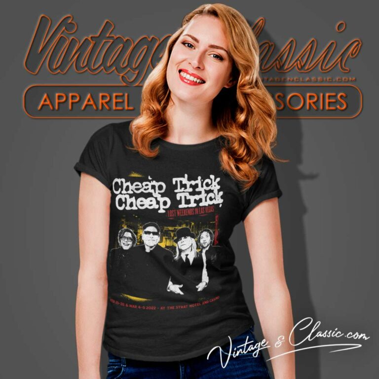 Cheap Trick Lost Weekends Women TShirt Cheap Trick Lost Weekends Women TShirt