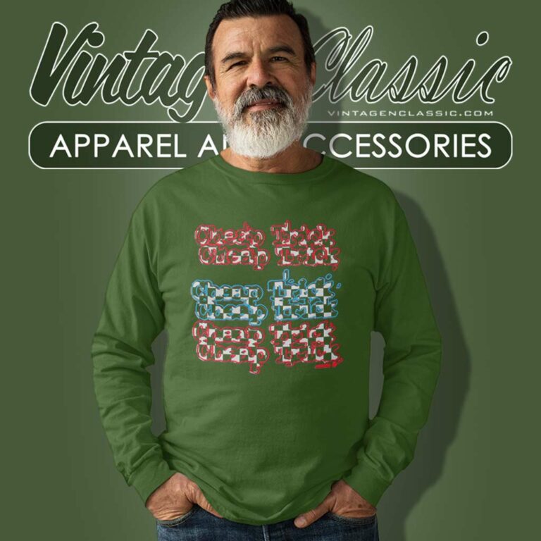 Cheap Trick Neon Lights Long Sleeve Tee Cheap Trick Neon Lights Long Sleeve Tee