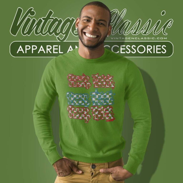 Cheap Trick Neon Lights Sweatshirt Cheap Trick Neon Lights Sweatshirt