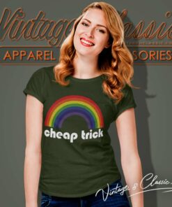Cheap Trick Rainbow Women TShirt