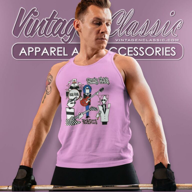 Cheap Trick Rock Ford Tank Top Racerback Cheap Trick Rock Ford Tank Top Racerback